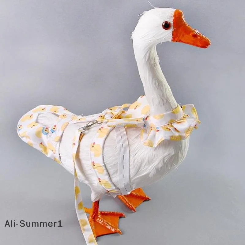 Cute Cartoon Adjustable Pet Goose Chicken Duck Diapers Kawaii Traction Chest Strap Rope Goose Breast Strap Outdoor Pet Supplies view 4
