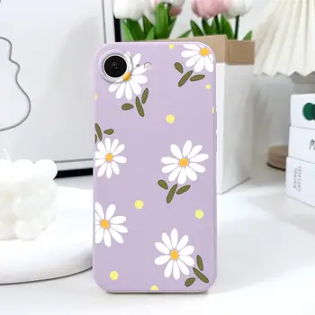 Elegantní silikonový kryt Daisy pro iPhone 17 16 16e 15 14 13 Plus Pro Max Mini 8 nejlepší prodej luxusní pouzdra na iPhone - №4