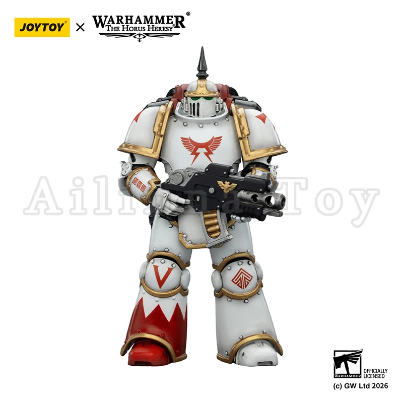 JOYTOY 1/18 Action Figure The Horus Heresy White Scars MKIll MKVI Tactical Legionary Anime Model Toy
