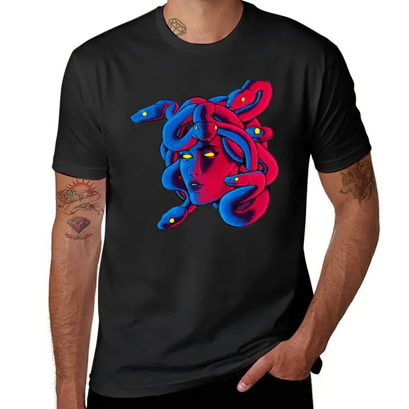 

Floating Medusa head! T-Shirt rapper graphic tees shirts graphic customizeds hippie clothes mens big and tall t shirts