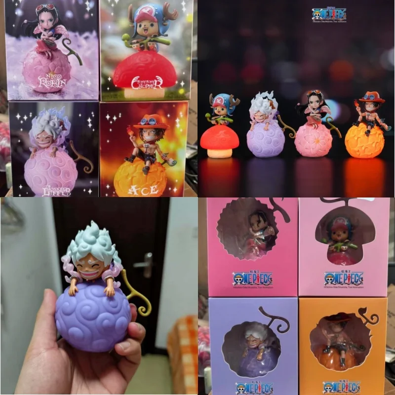 

Подлинный ночник One Piece Devil Fruit Series с голосовой активацией — товары Luffy Ace Robin Chopper