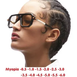 Double Beam Square Sunglasses Internet Hot Street Shot Sunglasses