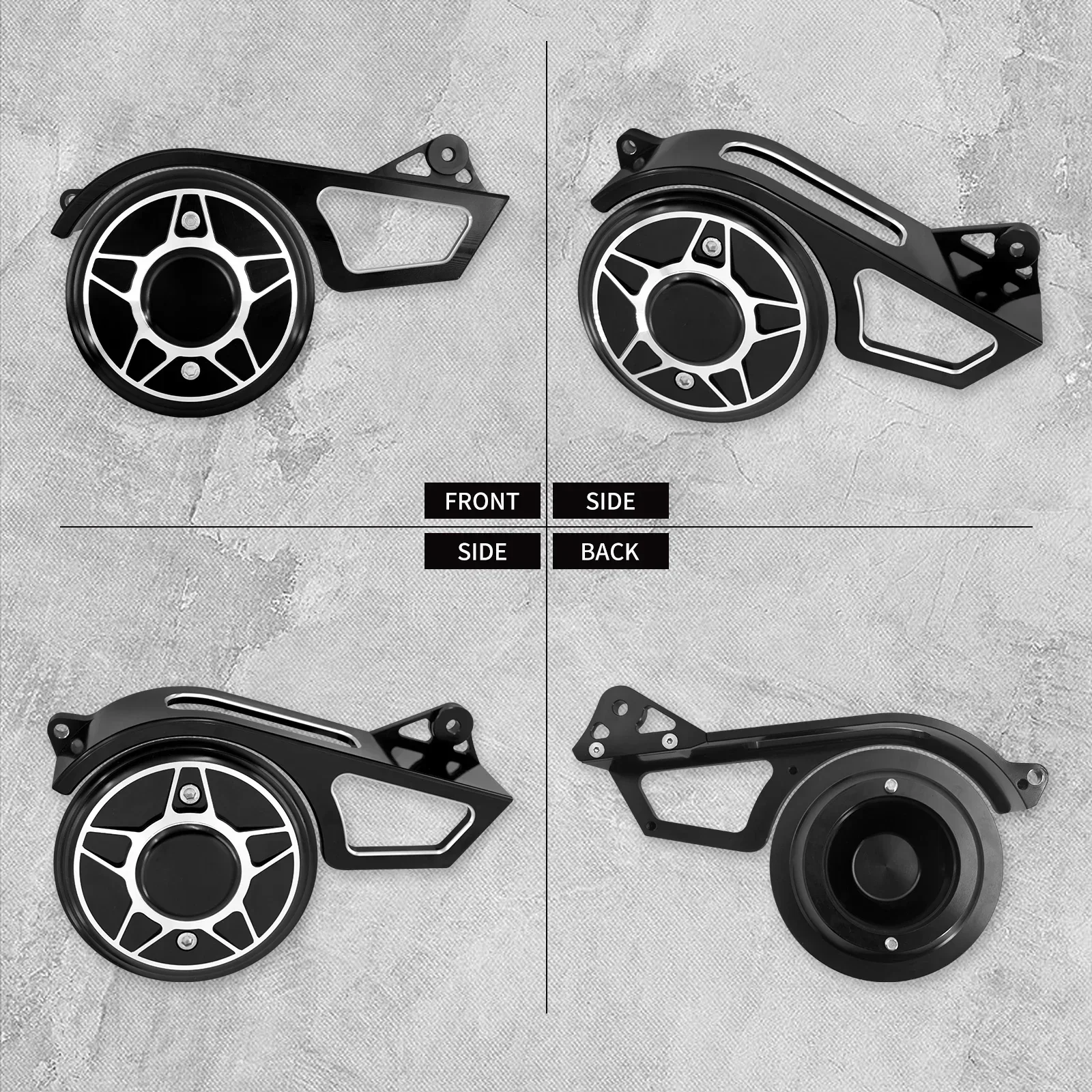Motorcycle Pulley Engine Upper Cover For Sportster S 1250 Front Sprocket Guard Cover Nightster RH975 2022 Protector Accessories