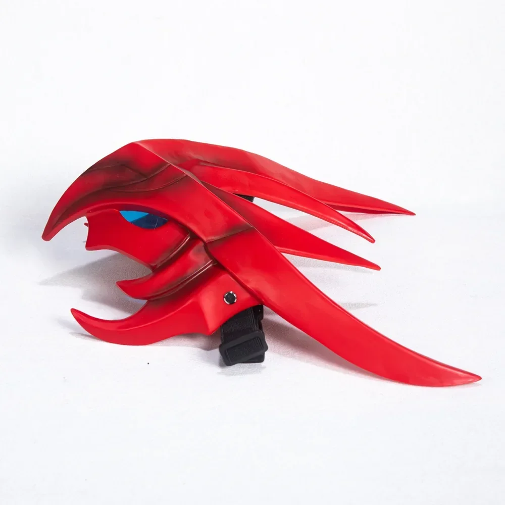 새로운 게임 잊혀지지 않은 요네 하프 페이스 마스크 코스프레 코스튬, 성인 유니섹스 악마 마스크, 송진 액세서리, 할로윈 파티 소품