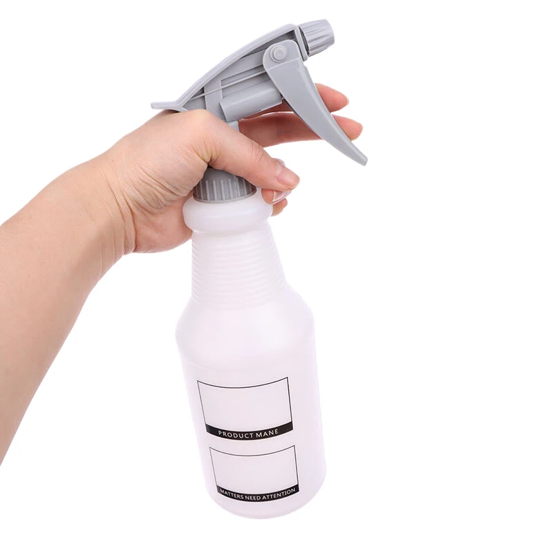 1PC 600ML Empty Container Portable Acid And Alkali Resistant Nozzle Spray Bottle Refillable Atomizer Gardening Supplies