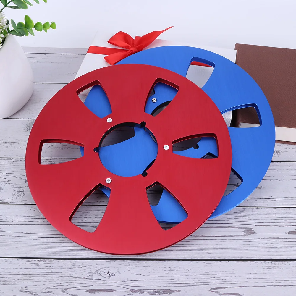 10.5 بوصة شريط تسجيل بكرة مقاومة الانحناء 6 فتحات مفتوحة لفة كاسيت مقاومة للاهتراء لاستبدال Studer ReVox/TEAC/BASF