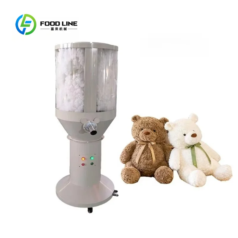 Teddy Bear Stuffing Equipment Portable Motor New Arriving Stuffed Animal Toy Filling Machine 220V  FL Customized Wholesale
