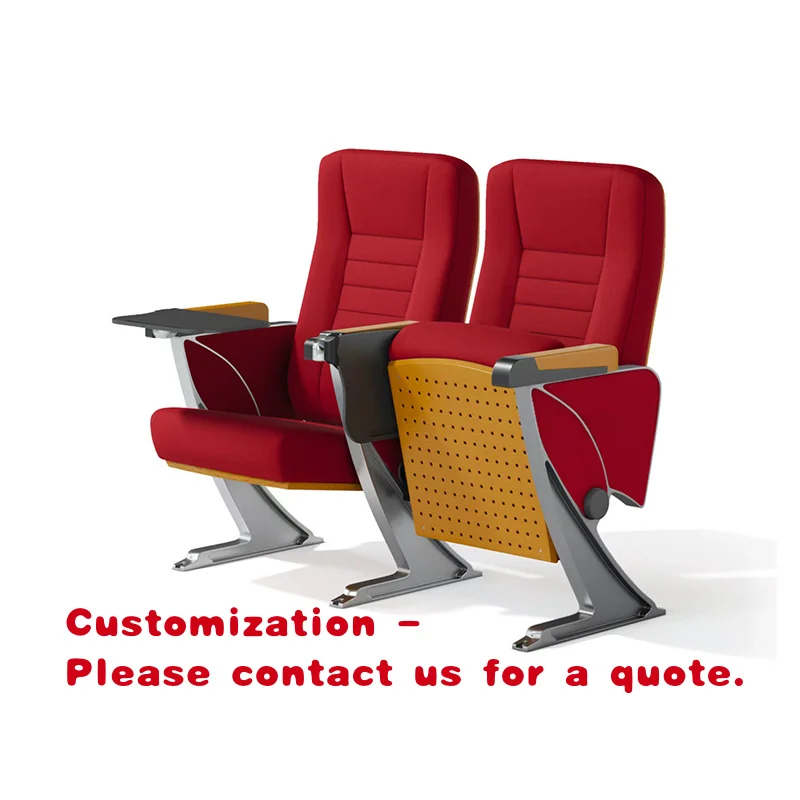 custom.Modern Conference Room Training Chair With Writing Table Theater Chairs Cinema Chair Movie Theater Auditorium Seats Furni