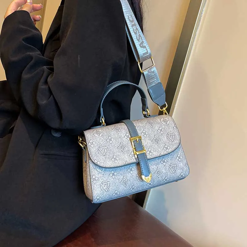 

New in 2025: Bag Lady's Old - Flower Crossbody. Trendy, Casual - Texture, High - Sense for Spring - Summer Women