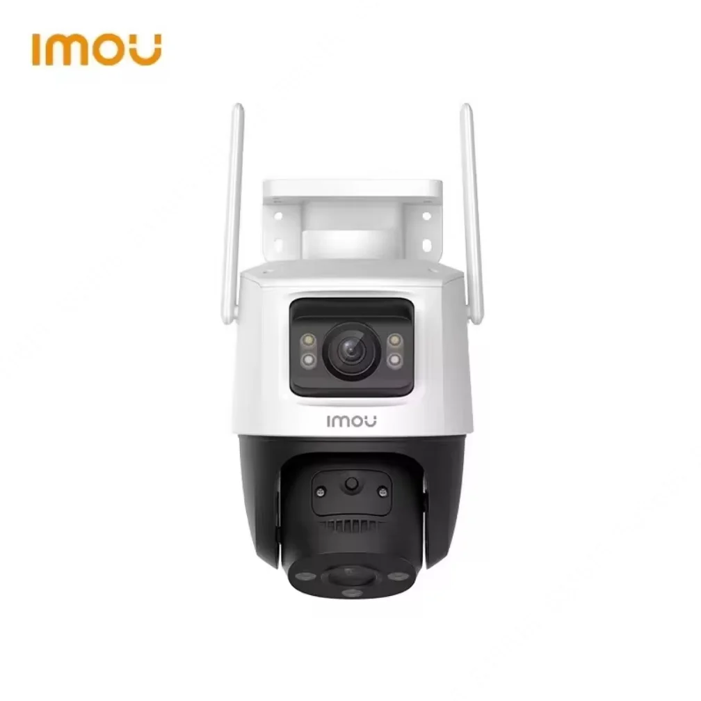 Cámara IMOU Cruiser de Doble Lente y 6MP, Detección de Vehículos por IA, Visión Nocturna Inteligente a Color, Vigilancia de Seguridad para el Hogar, Cámara Exterior