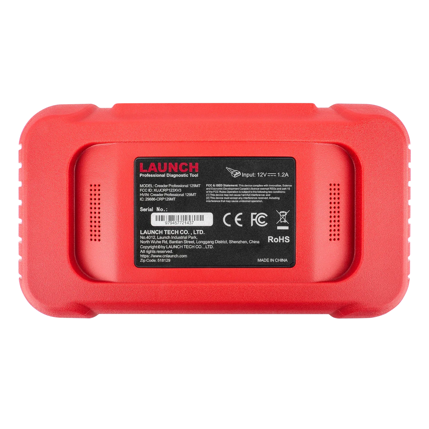 إطلاق CRP129 MT Creader أداة تشخيص الدراجة النارية التكوين القياسي المهنية CRP129 MT obdii الماسح الضوئي #4