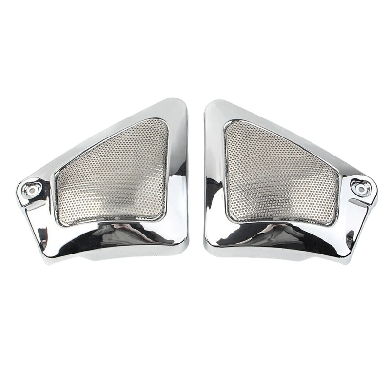 1Pair L&R Front Air Intake Covers Frame Neck Side Cover Guard For  V-Rod VRSCD VRSCDX VRSCA 2002-2017