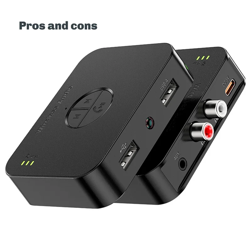 

B29C-Hifi APTX-Bluetooth5.4 Wireless Audio Amplifier And Transmitter - Universal Adapter With 3.5MM AUX And Mic