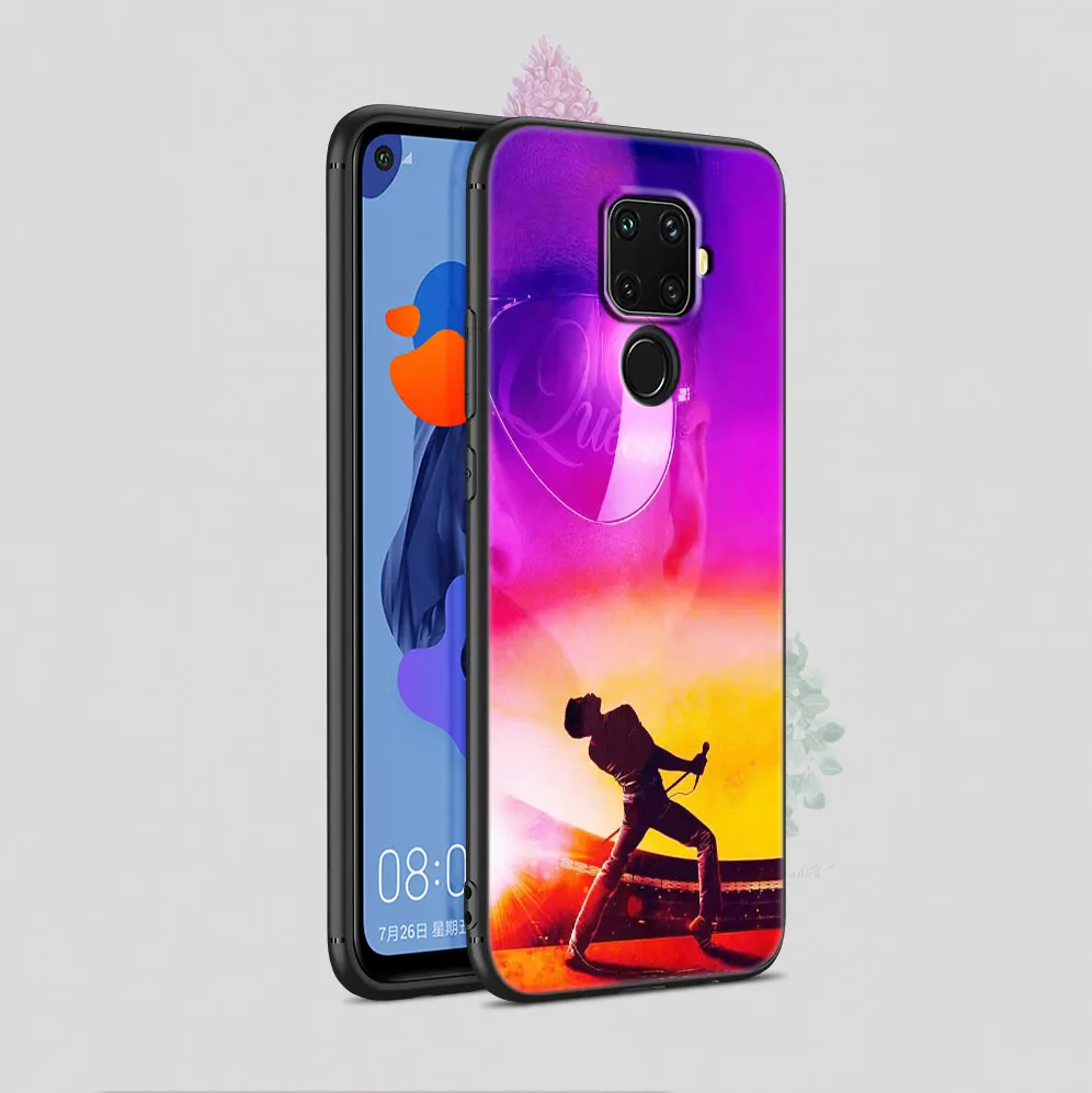 Bohemian Rhapsody Queen band Case For Huawei Honor 80 70 50 NOVA 10 9 SE 8 8i Y60 Y61 Y70 Y90 5T Mate 20 Lite Pro Plus Black