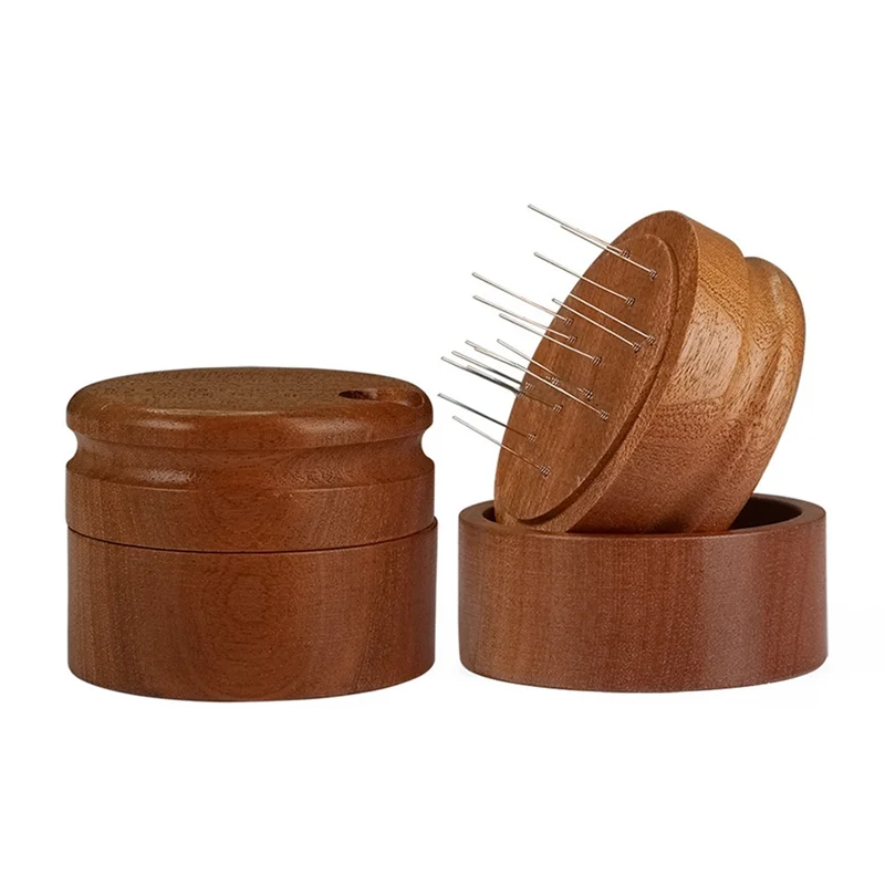 

Hot Selling-Coffee Cloth Powder Needle Powder Dispenser Coffee WDT Tool Dispenser Leveler Espresso Needle Stirrer,Coffee Cloth P