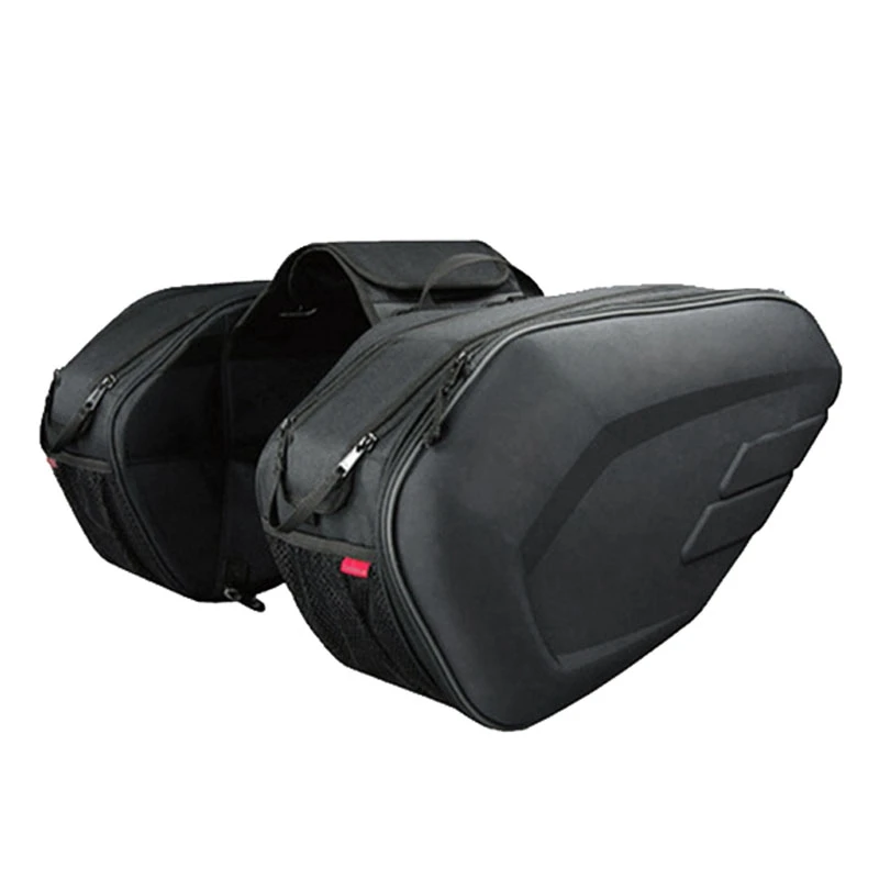 

Motorcycle Waterproof Rear Back Seat Bag Travel Bag Saddle Bag Side Helmet Bag Riding Travel