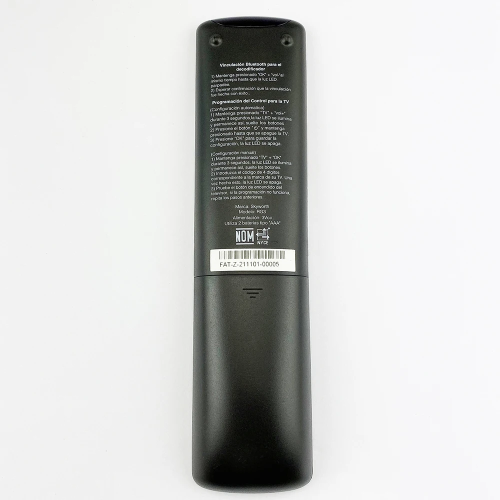 Original Remote Control RG3 WH-189C for IZZI TV NUEVO SKYWORTH Bluetooth Voice Control with Televisions C4786