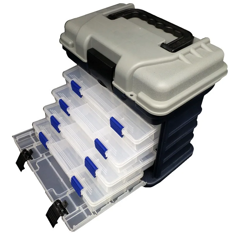 Imagem -02 - Angled Storage System 3600 Tackle Box Organizer Storage Box Guide Series