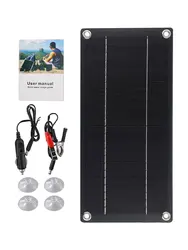 60W Solar Panel Kit 12V Trickle Battery Charger 300*145*2.5mm Solar Panel Car Charger 12V18V Mobile Energy Storage Solar Panels