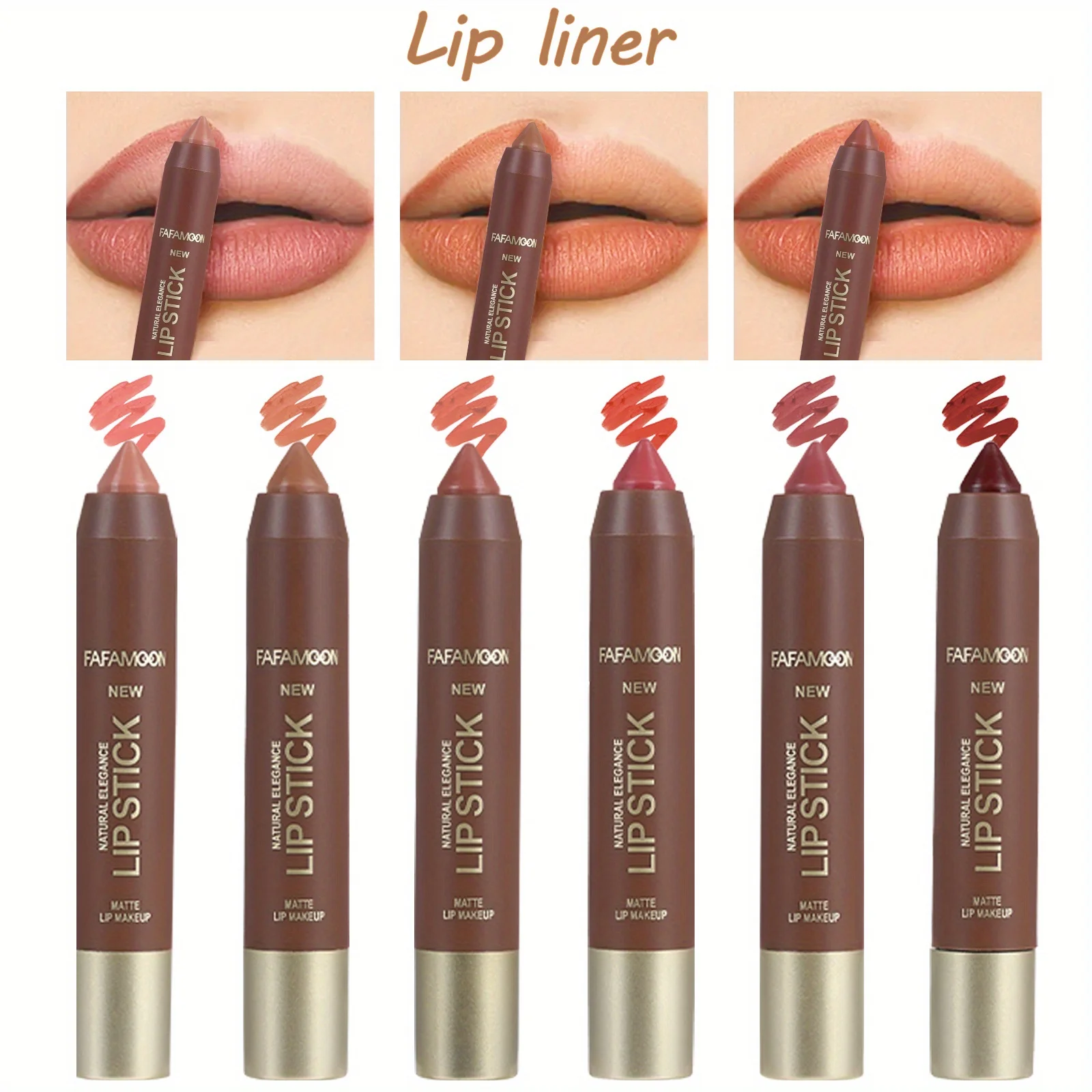 El delineador de labios mate que no se decolora sostiene el maquillaje durante mucho tiempo