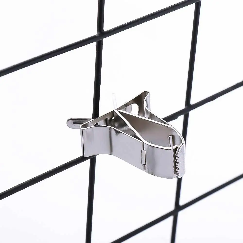 

Conure Parakeet Fruit Vegetable Stainless Steel Small Animals Bird Food Holders Clip Parrot Feeder Feeding Clamp