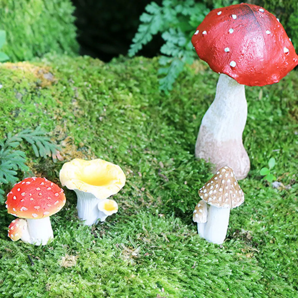 Cute Resin Potted Garden Decorations With Bright Colors For Outdoor Spaces Landscape Decorations