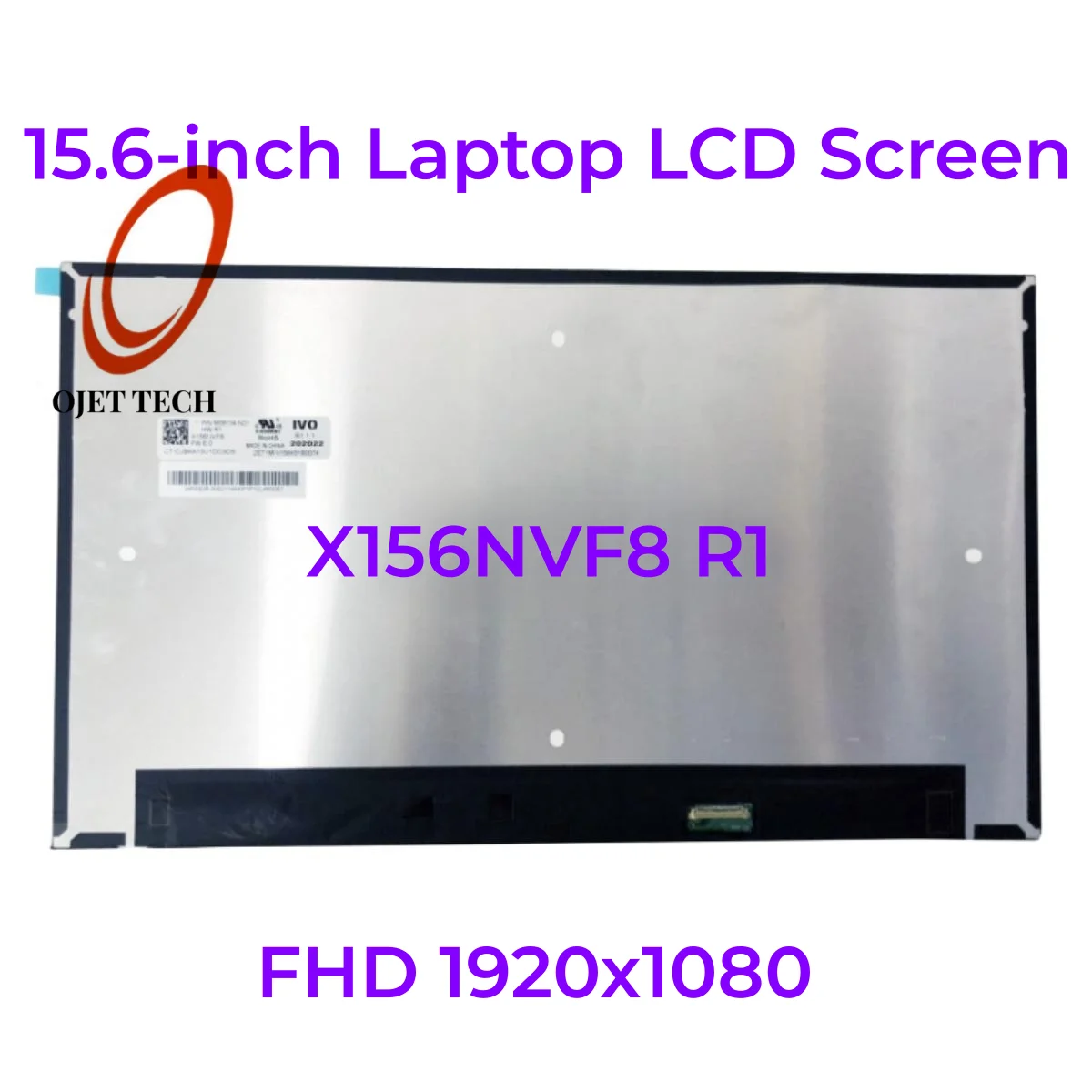 

15.6-inch Laptop LCD Screen X156NVF8 R1 For HP Elitebook 850 G7 G8 FHD 1920x1080 100% Tested