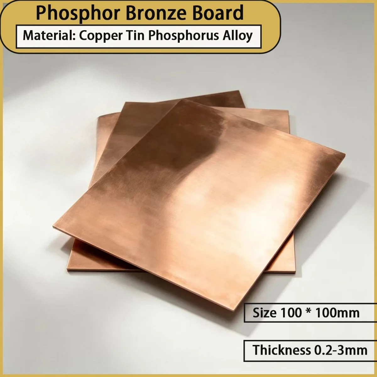 

0.2-3mm thick phosphor green copper plate is used for electronic shrapnel, precision hardware, instrument components, etc