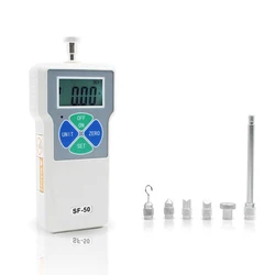 Digital Push Pull Force Gauge Portable Dynamometer Tester Meter 100N/200N /300N/500N Measurement Instruments