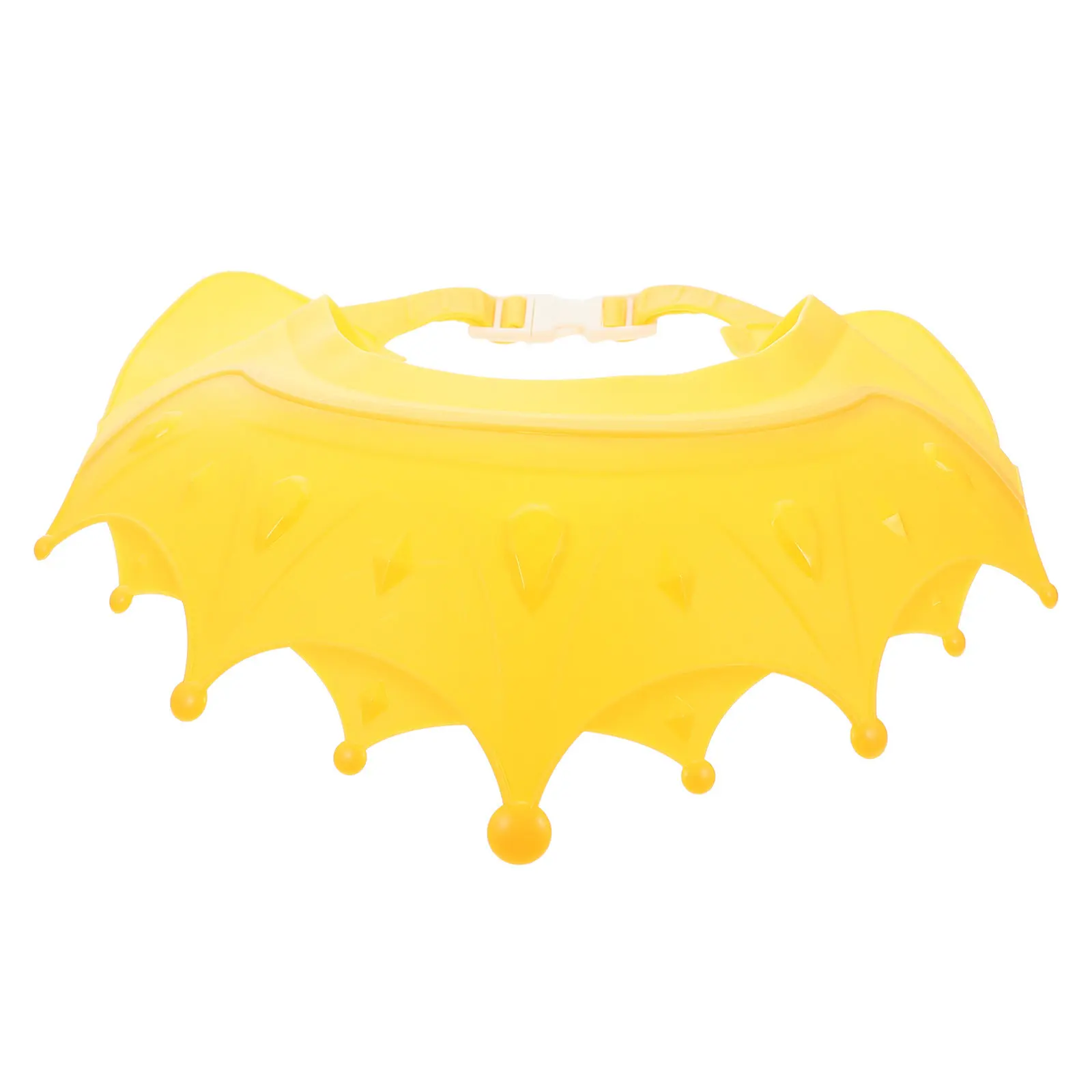 

Baby Bathing Hat Adjustable Waterproof Kids Hair Wash Hat for Shower Sunscreen Haircut Protection Soft Comfortable Crown Design