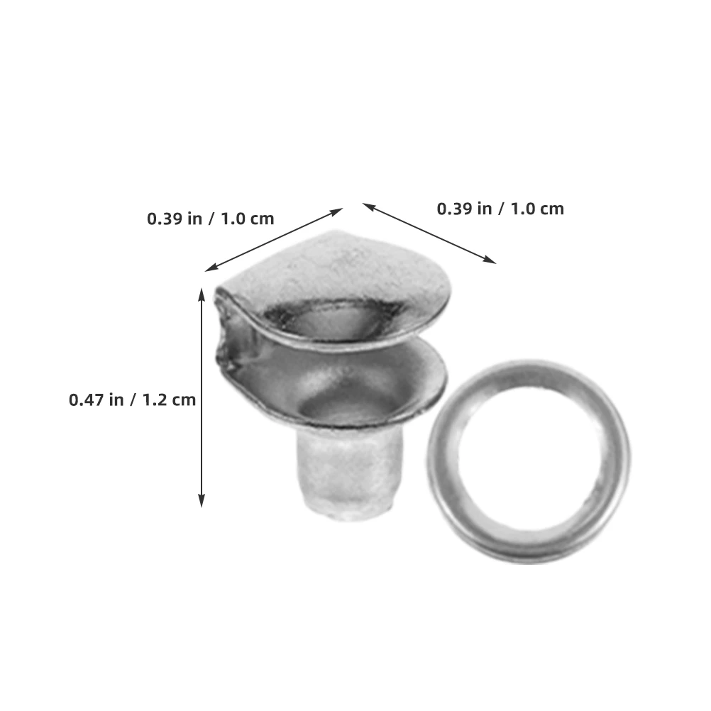 

10 Pcs Shoe Lace Hook Boot Buckle Hooks Fittings Buckles Clip Silver for Sneakers Man