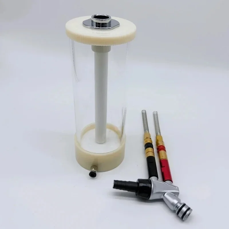 1L Fluidization Hopper Cup / Replacement Pump Injector BT-06 / Inner Nozzle Tube for Electrostatic Powder Coating Spray Machine