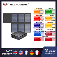ALLPOWERS Solar Powerbank 41600mAh 200W Portable Powerstation with Solarpanel 60W，DC,USB,USB-C Output  for Camping Laptop Iphone
