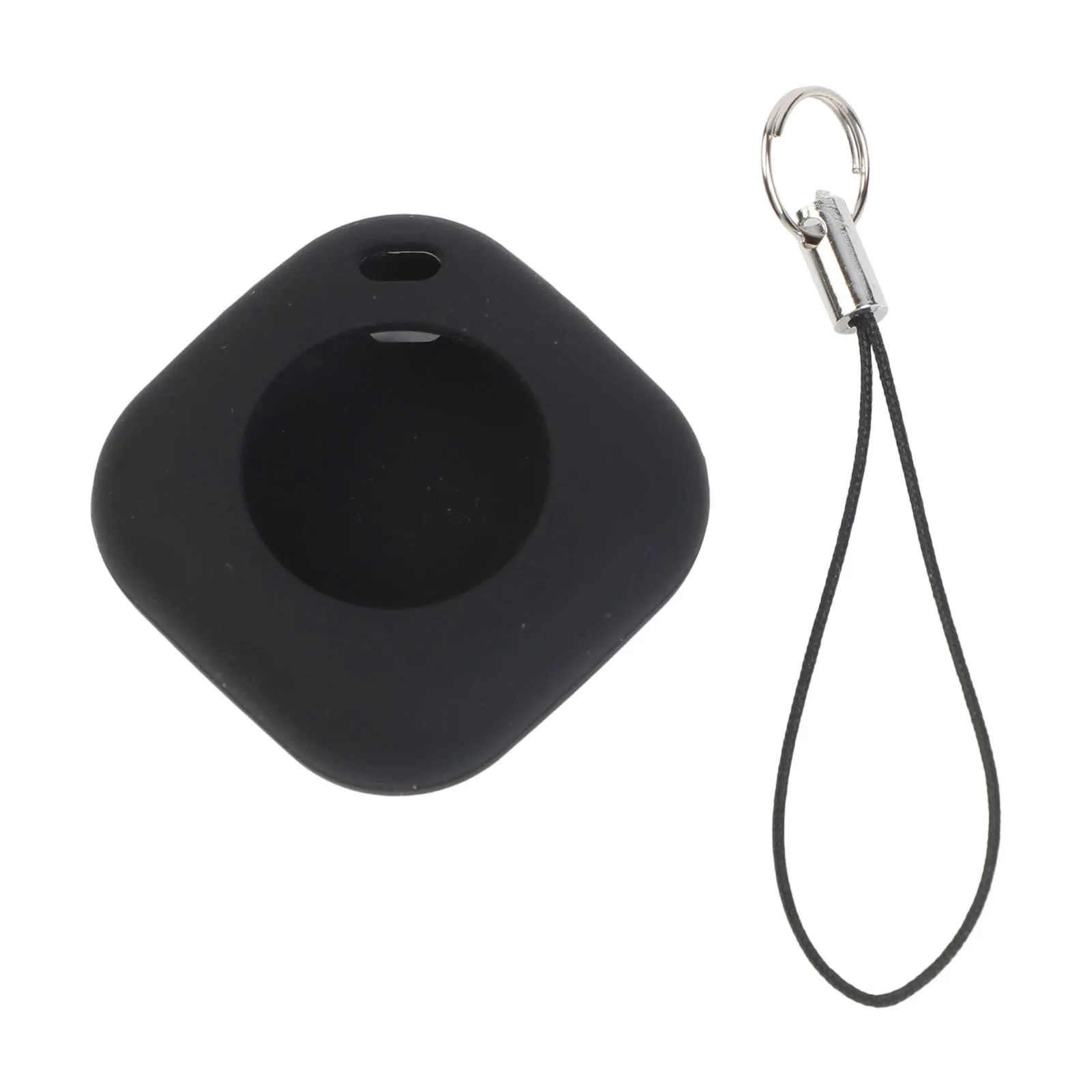 Protective Silicone Sleeve with Lanyard Loop Compatible with For Airtag Offers Robust Protection and Easy Carrying Options