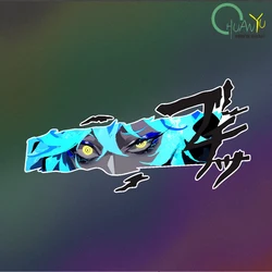 Car sticker anime animation look JDM body scratch cover computer case decoration waterproof sticker