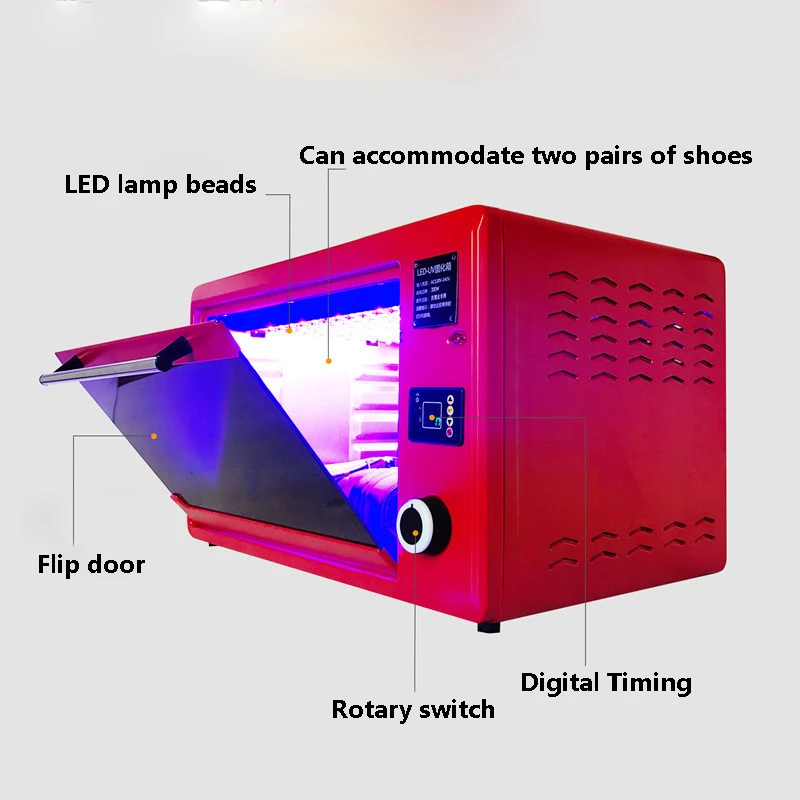 UV Ultraviolet Colloidal curing lamp Crystal rubber shoes to remove yellowing and oxidation reduction oven lamp