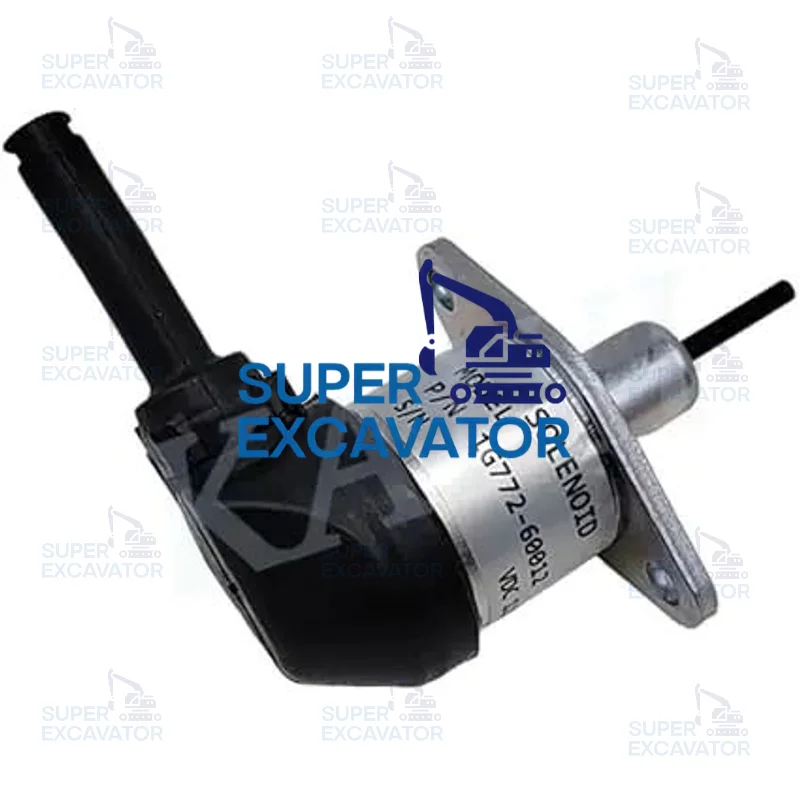 

Excavator Engine Parts 12V Fuel Shutoff Solenoid 1G772-60012 1G772-60014 Stop Solenoid for V3300 V3600 (1G772-60014)