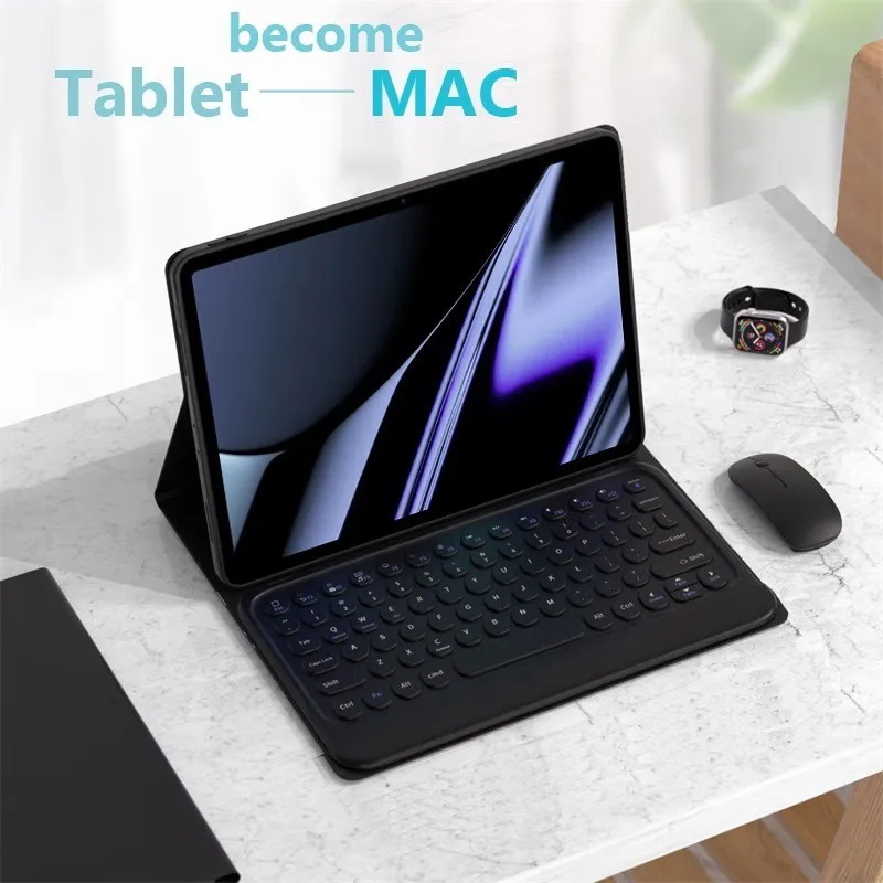 Keyboard Case for Huawei Matepad Pro 2023 13.2 Detachable with Magnet Function Extra Tablet Keybaord Cover Free Bluetooth Mouse