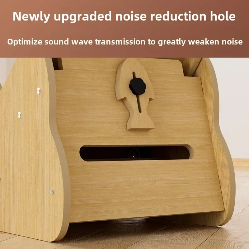 Cat Exercise Wheel - Indoor Treadmill with Carpeted Running Track, Safety Treadmill with Latch,Add Fun To Cat Exercise