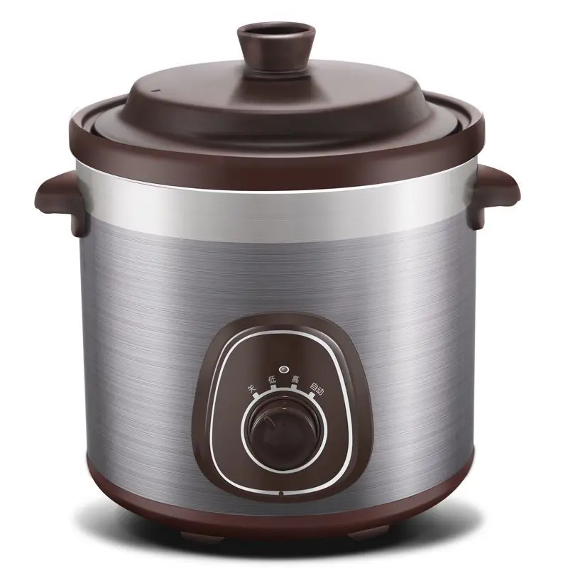 Electric Stew Pot - Purple Clay, Commercial/Home, Multi-Function