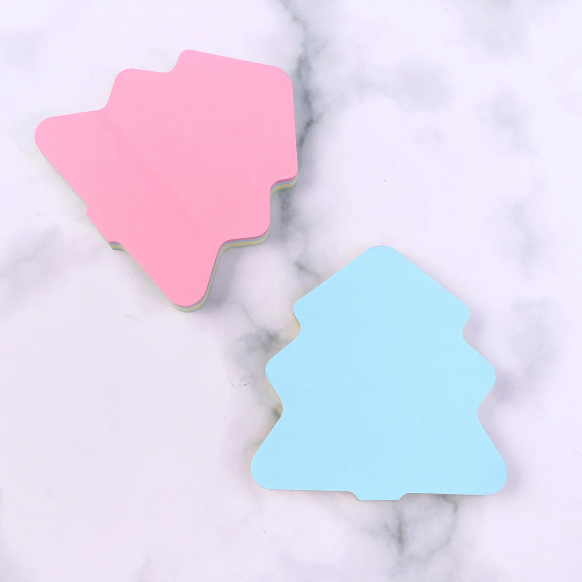 1200Pcs Creative Christmas Tree Reusable Adhesive Memo Pads for Home Office School Reminder Paper
