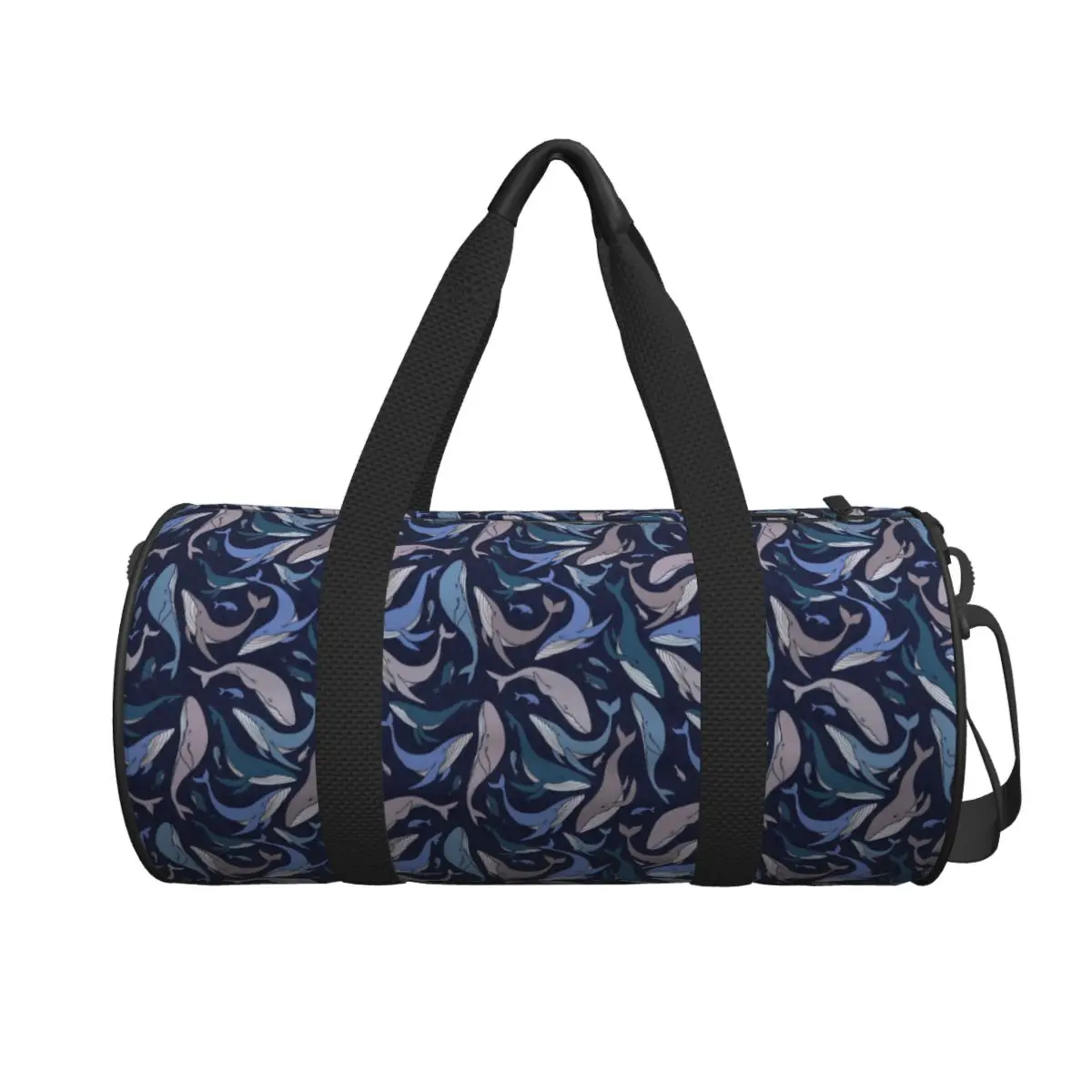 

Большая спортивная сумка School Of Whales, водонепроницаемая дорожная сумка, сумки для фитнеса