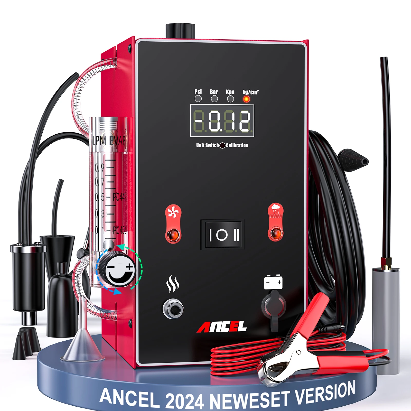 ANCEL L300 Car Smoke Leak Detector Built-in Air Pump Dual Mode Car Pipe Leak Smoke Machine EVAP Vacuum Leakage Diagnostic Tester