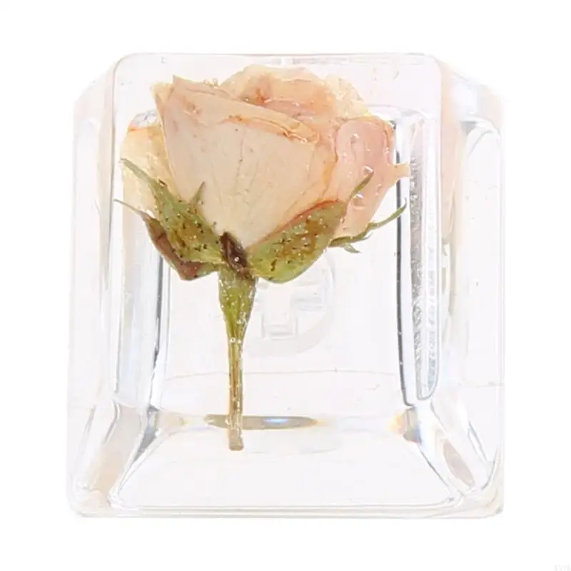 Красочная цветочная смола для механической клавиатуры с подсветками клавишных клавишных клавишных клавиш заменяет