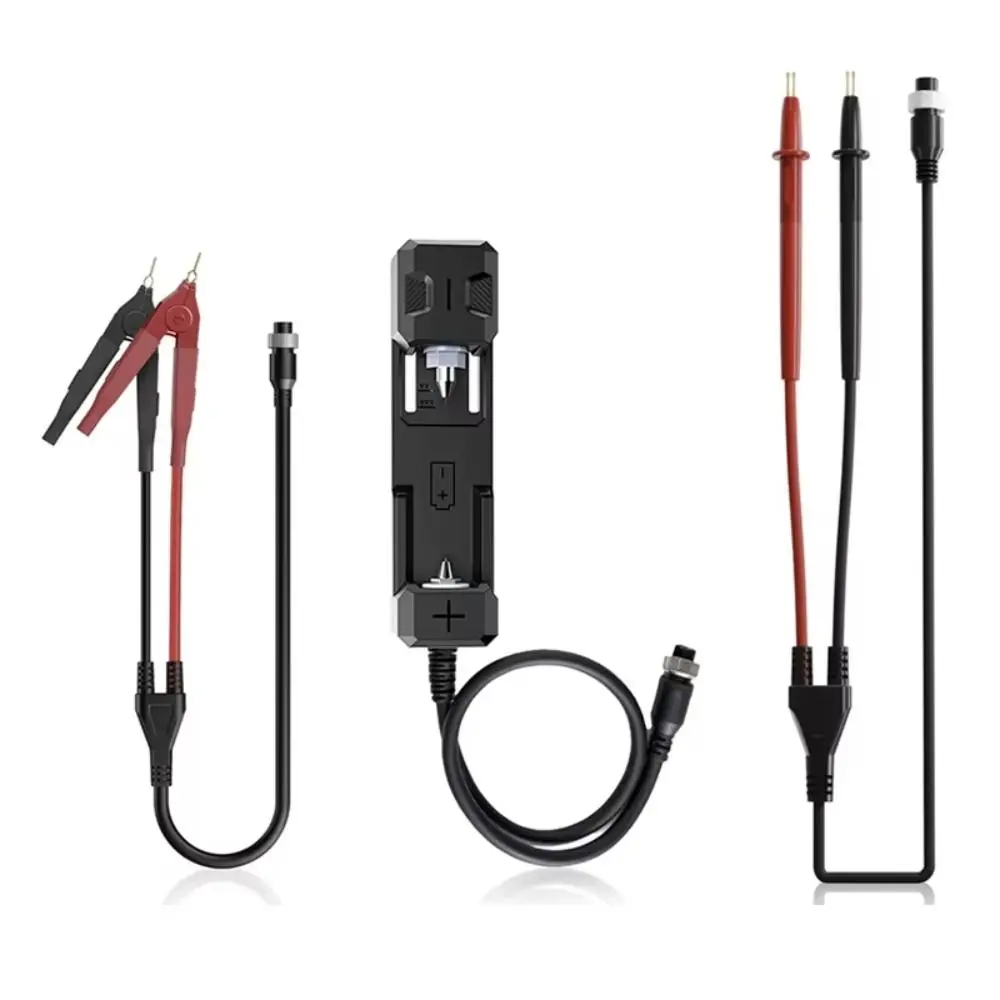 

Pen Battery Clip Battery Internal Resistance Meter Probe Round Connector Durable Testing Probe Safe High Quality for HRM-10