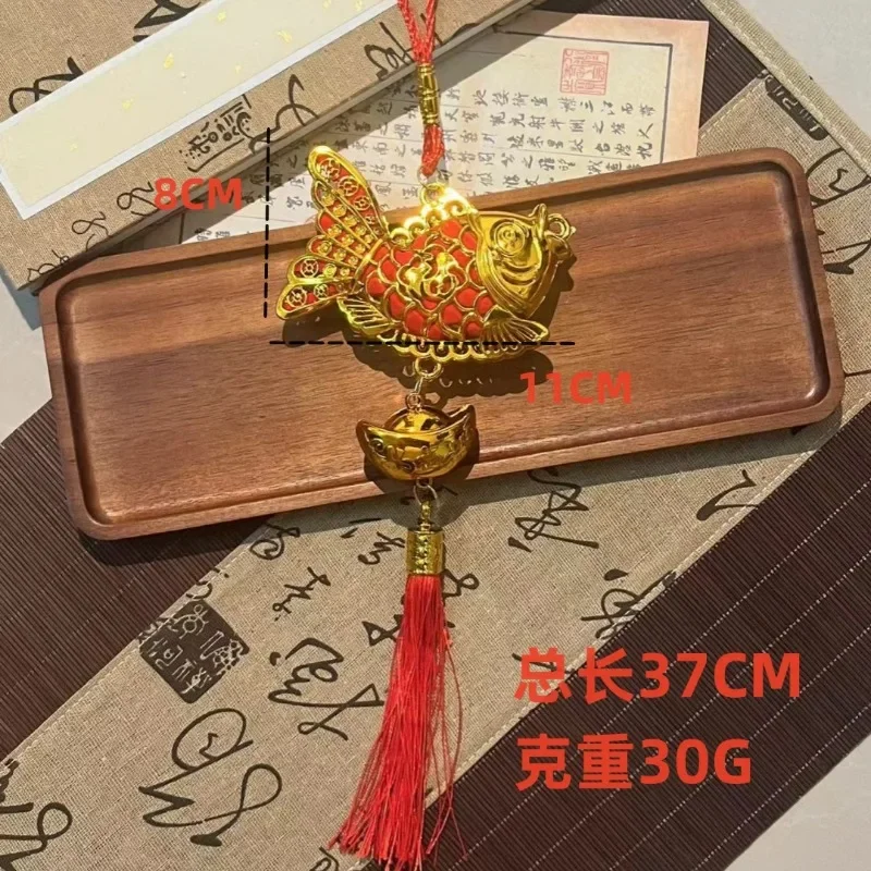 10PCS Chinese New Year Decorations Snake Year Lucky Charms Red Hanging Tassels Feng Shui Decor Chinese Knot Home Tree Ornament view 3
