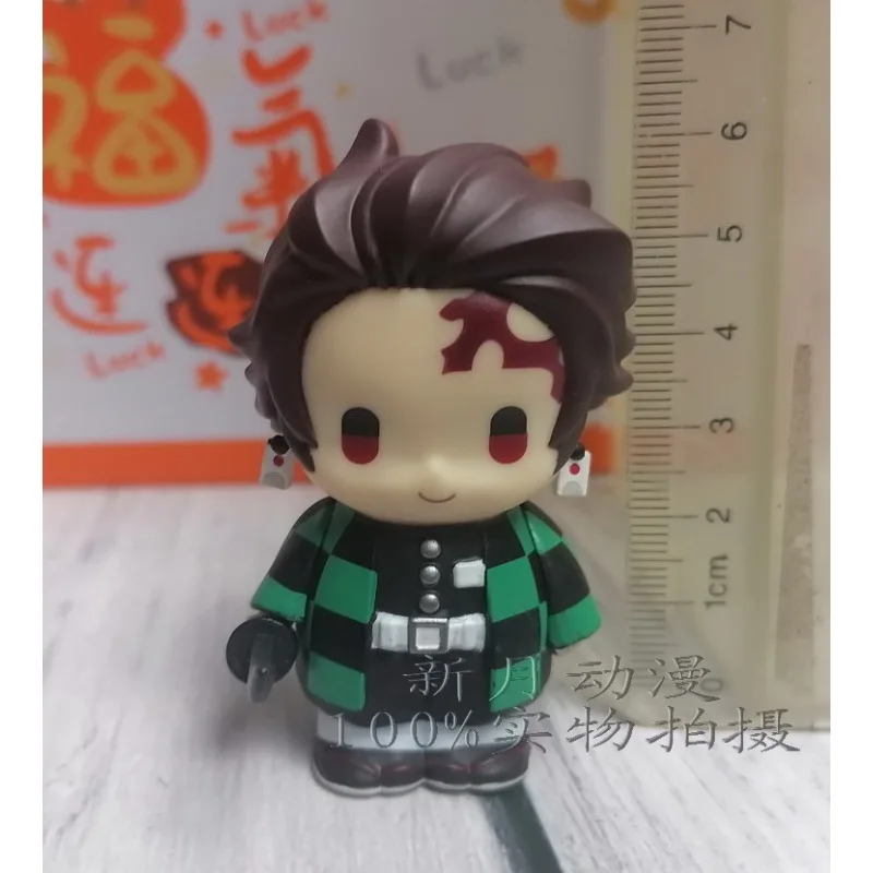 Demon slayer: kimetsu no yaiba fantoche de dedo tokitou muichirou shinazugawa genya figuras de anime coletar ornamentos presentes