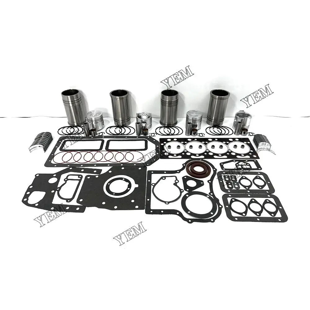 K4100D Overhaul Rebuild Kit With Gasket Kit Engine Bearing Set For Weichai diesel engine part