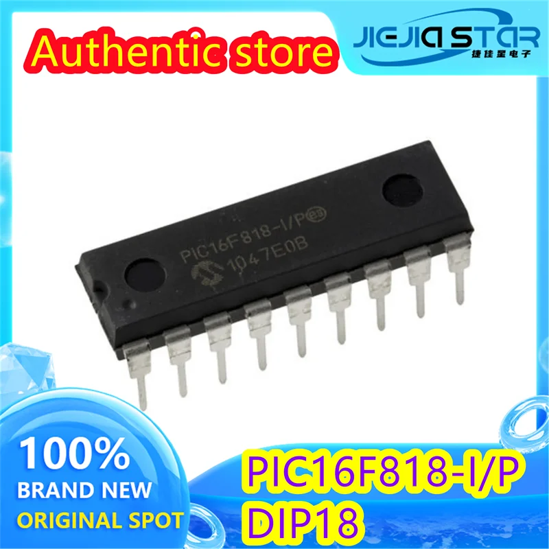 

(1/20 pieces) PIC16F818-I/P DIP-18 microcontroller chip PIC16F818 direct plug-in new original spot delivery fast