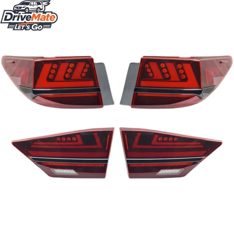 

Модифицированный светодиодный задний фонарь для Lexus ES250 ES300H ES350 2013-2017 с запускной анимацией, задний фонарь указателя поворота тормоза